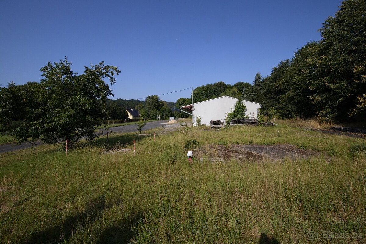 Prodej stavebního pozemku 5 987 m² se stavbou – Broumov - 8