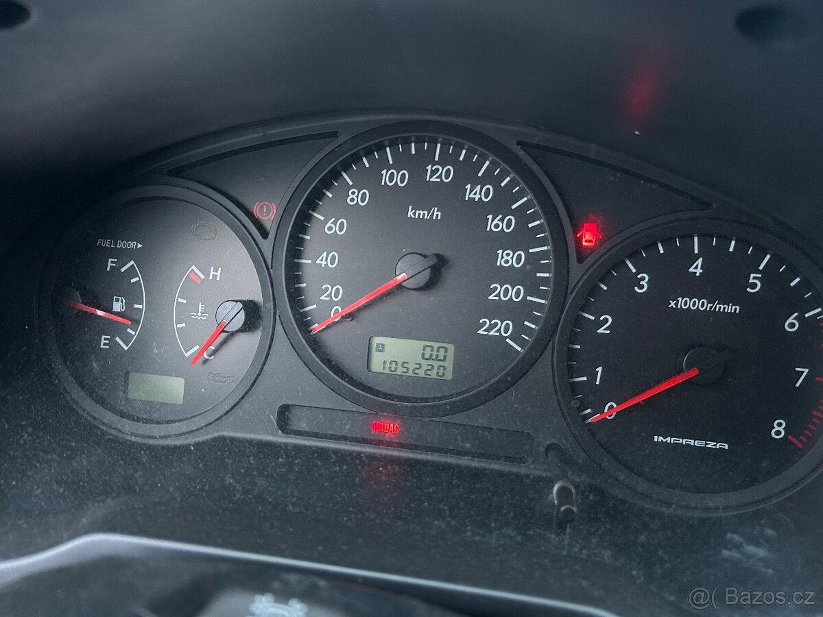 Prodám ND Impreza 2.0 92kw - 8