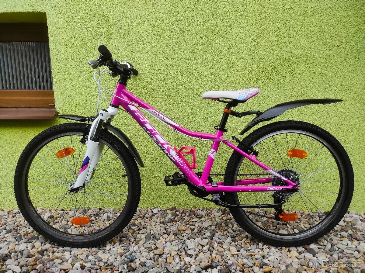 Značkové dětské kolo ROCK MACHINE 24" (RŮŽOVÁ) - 8