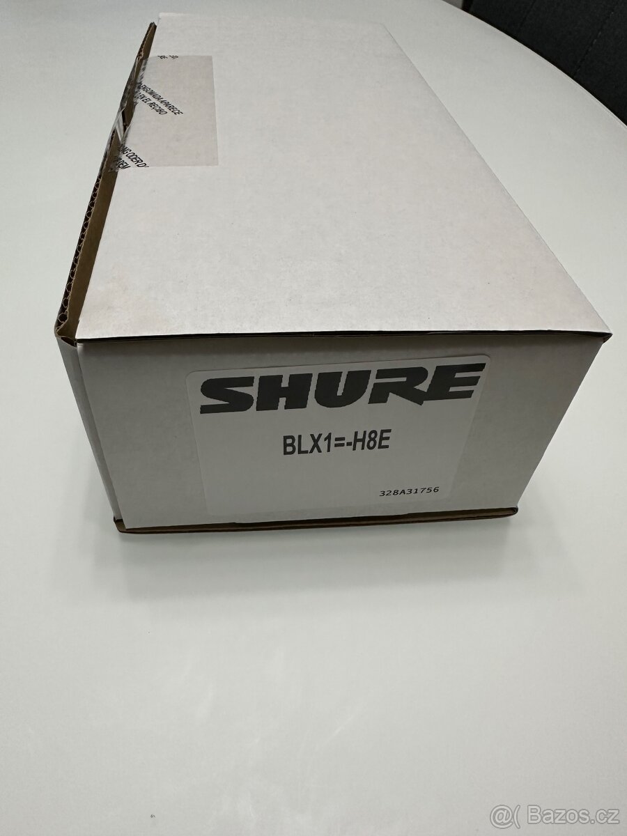 Shure BLX1-H8E Bodypack vysílač 518-542 MHz - 8