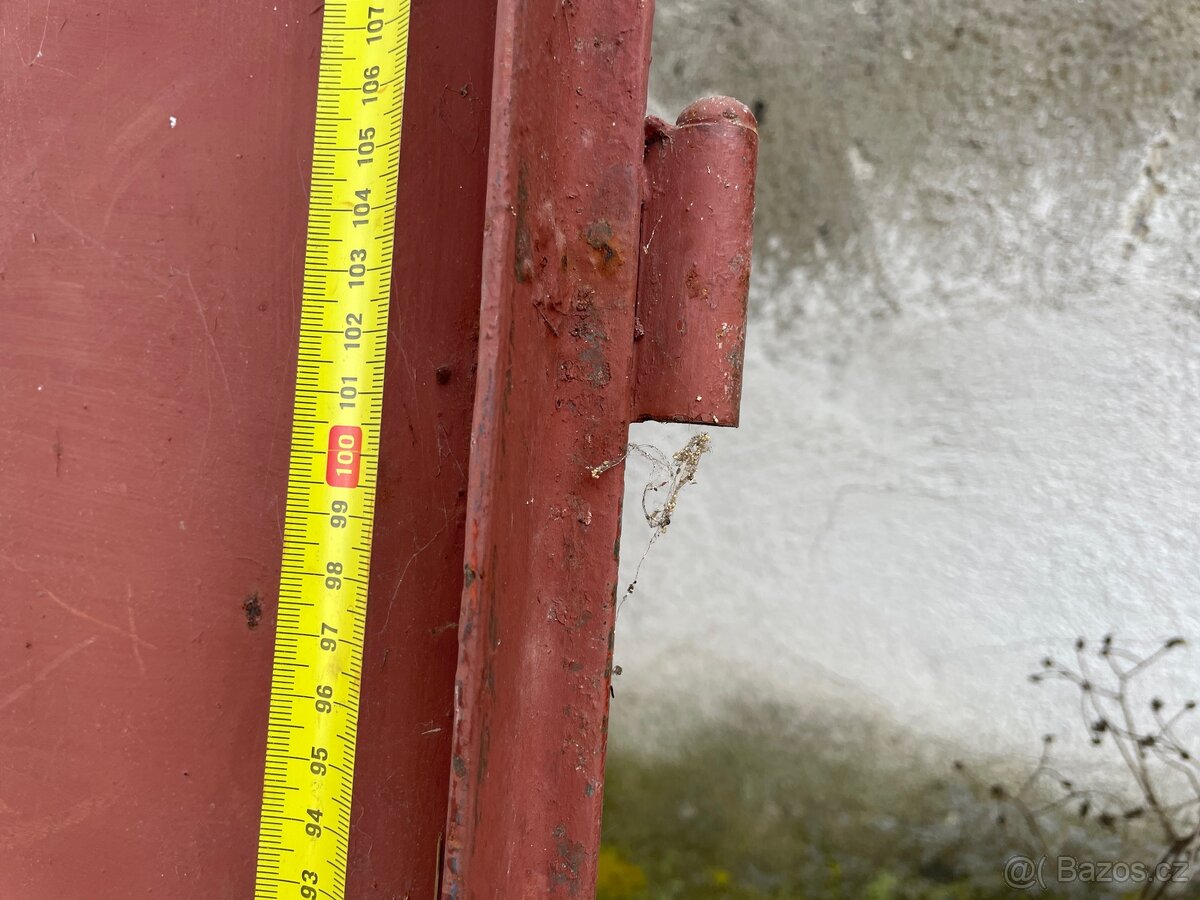 Ocelové dveře - levé - 8