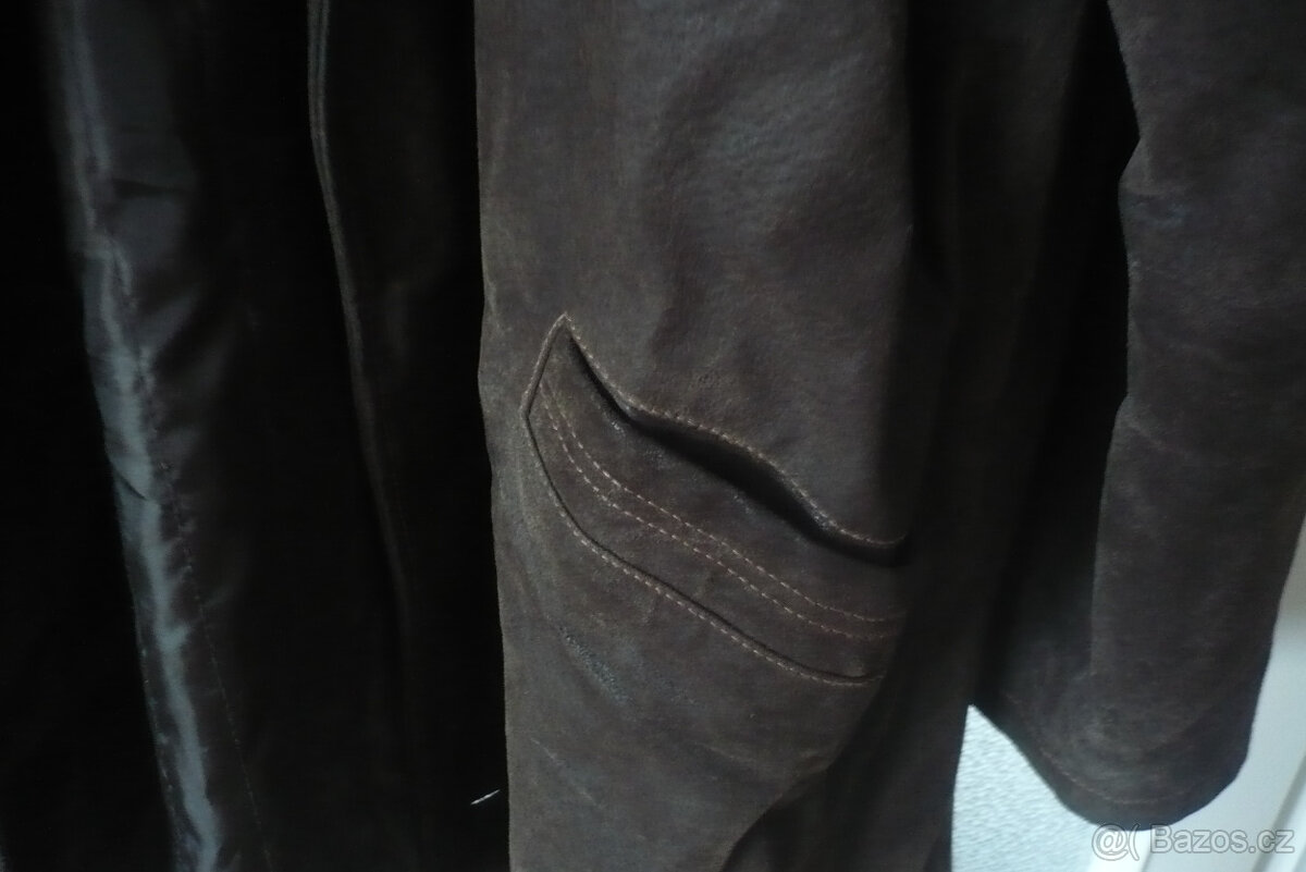prodám kožený kabát - 8
