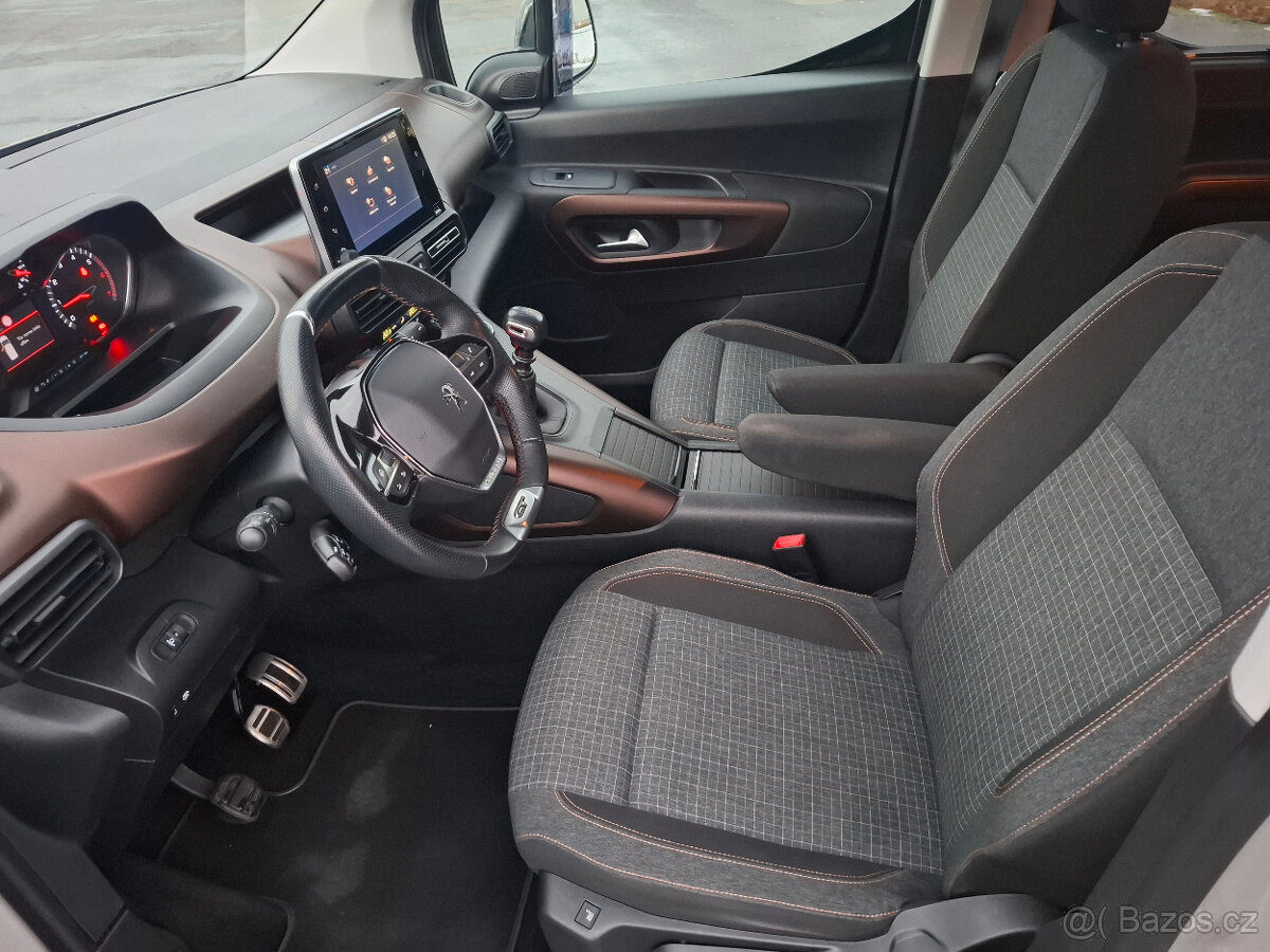 Peugeot Rifter GT 1.5HDi 96kW,7.místné,DPH,tažné - 8