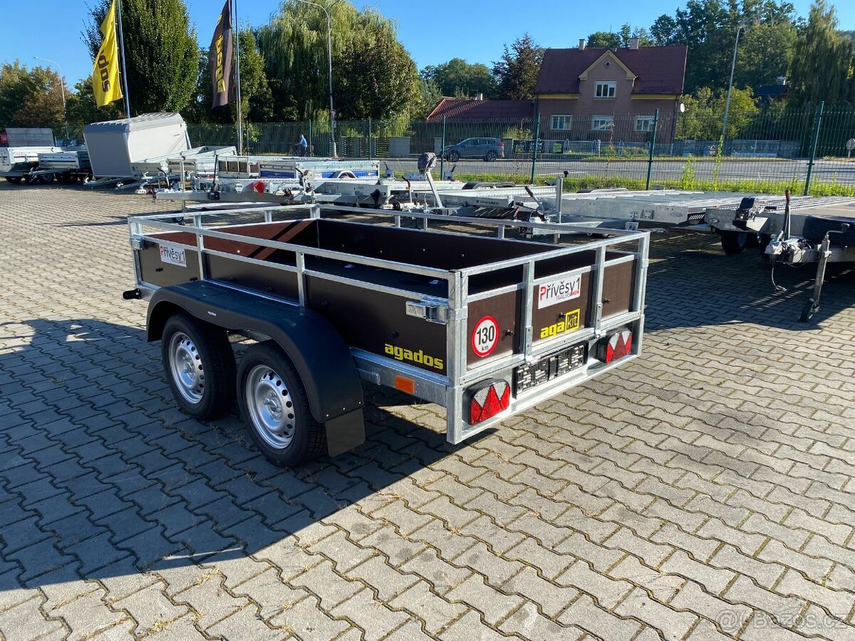 Přívěsný vozík AGADOS AGA KIT EP6 sklopný 750 kg - 8