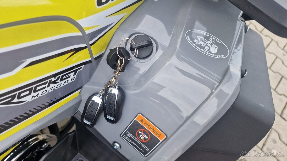 Dětská čtyřtaktní čtyřkolka ATV RockRider 125ccm - 8