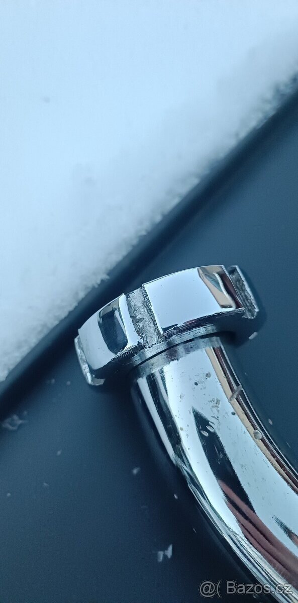 Jawa 350/354/360 Kolena Výfuku+ Matice Jawa Speciál Chrom - 8