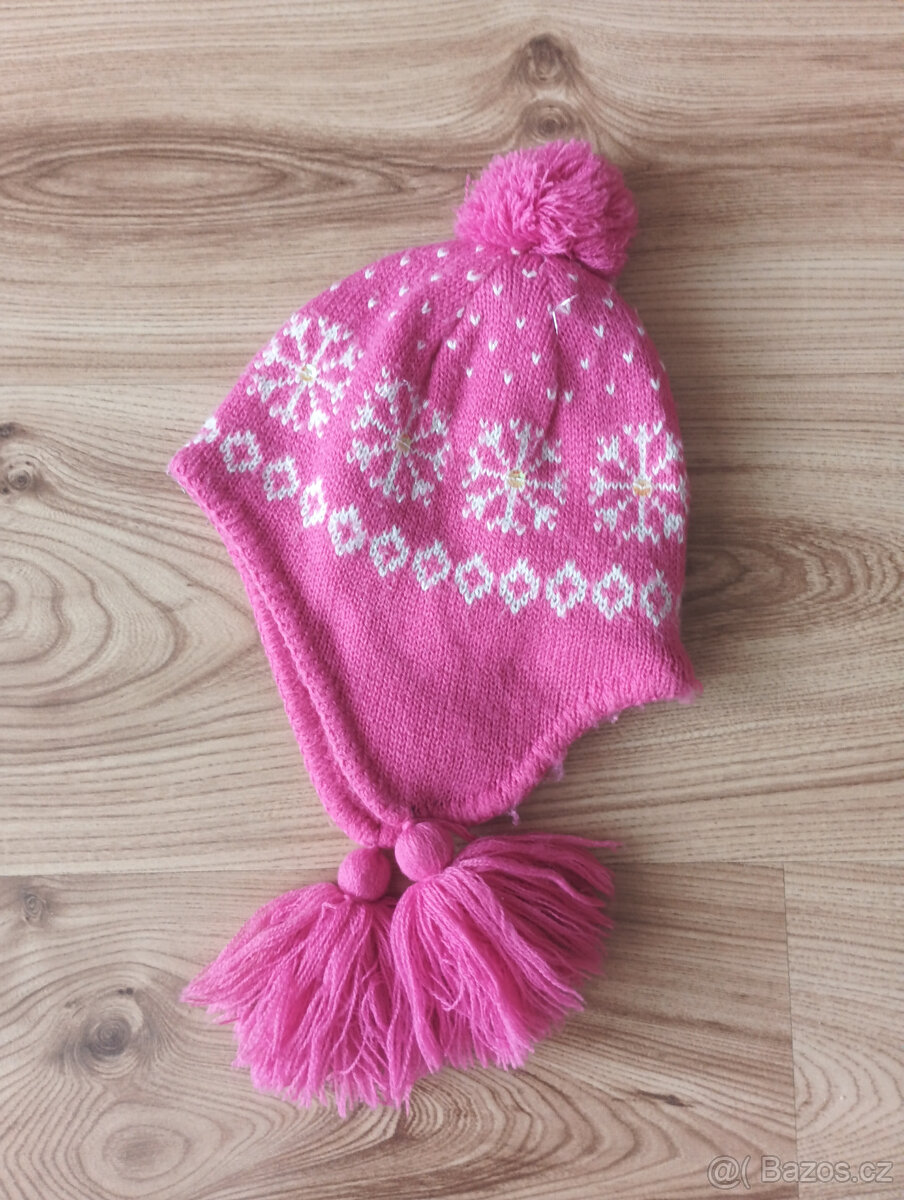 Dívčí soft.kabátek,čepice,nákrčník,župan - 8