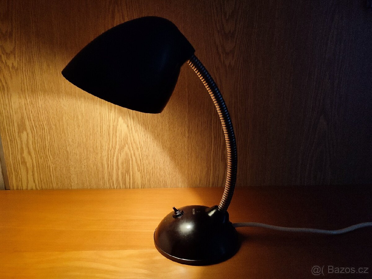 STAROŽITNÁ BAKELITOVA LAMPA. - 8