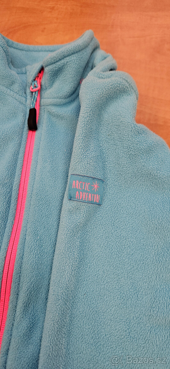 Dívčí fleecová bunda v.134/140 - 8