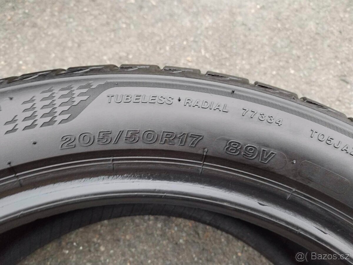 4x letní Bridgestone Turanza T005 205/50 R17 89V - 8