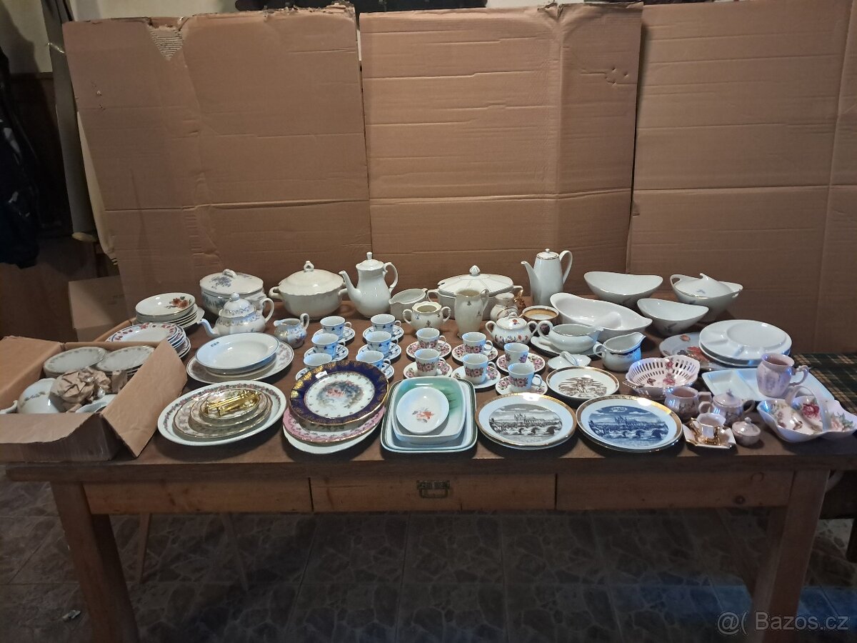 Obrovská hromada porcelánu retro ČSSR - 8