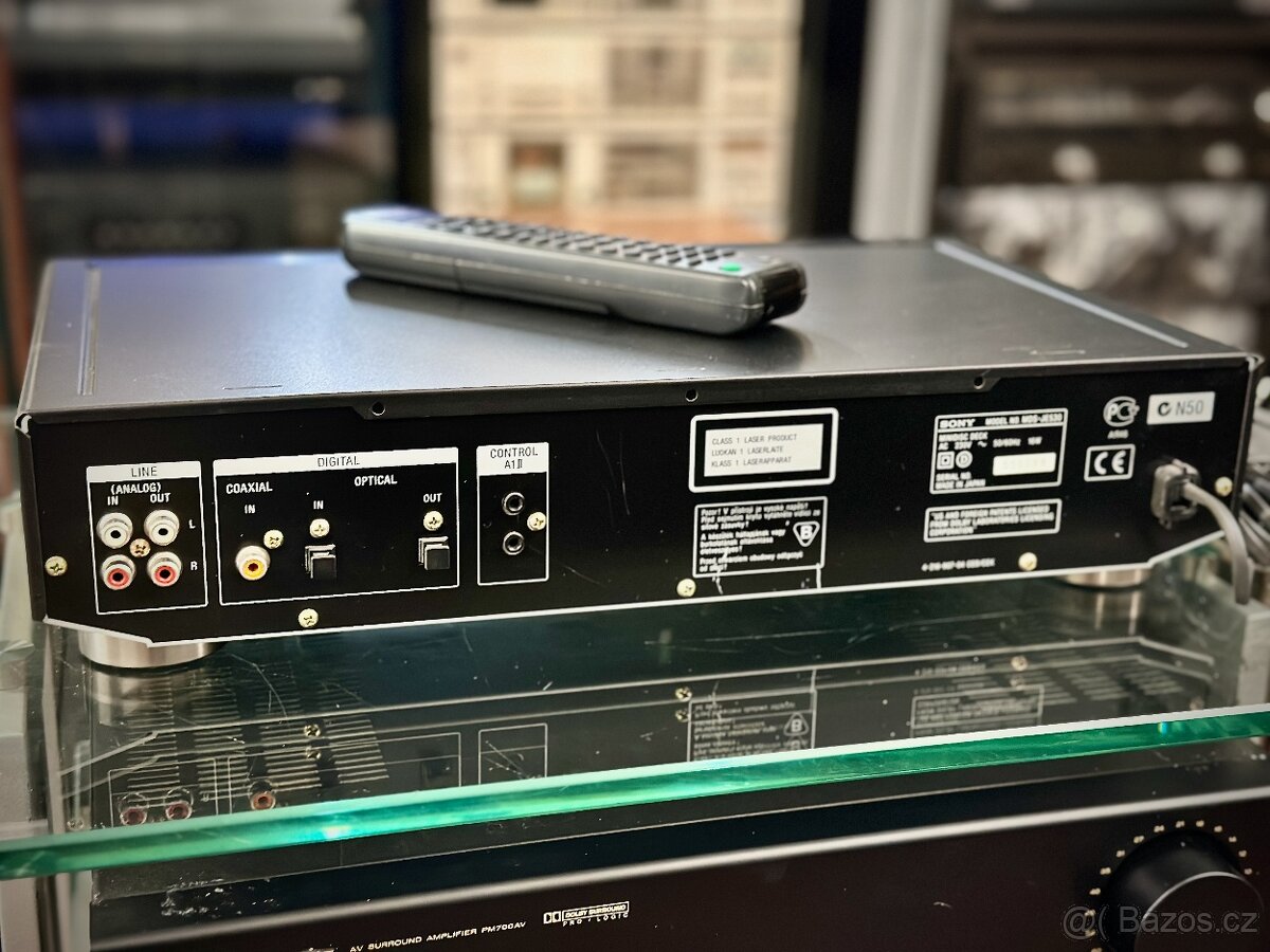 SONY MDS-JE530 (r.1999) digital-in/out, dálka - 8