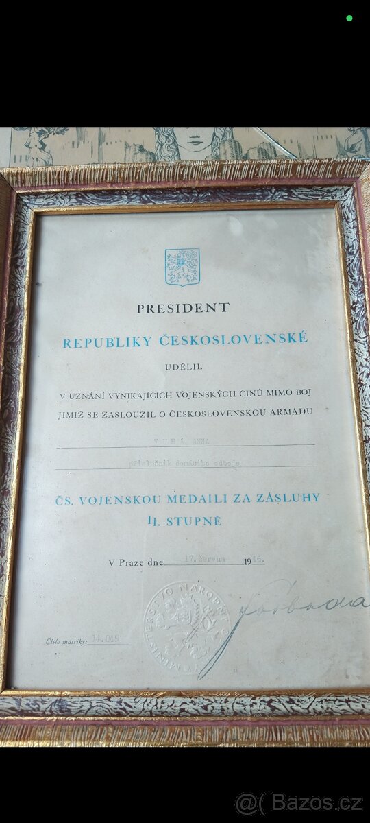 Dekrety které patřili Bohumíru Tuhému - 8