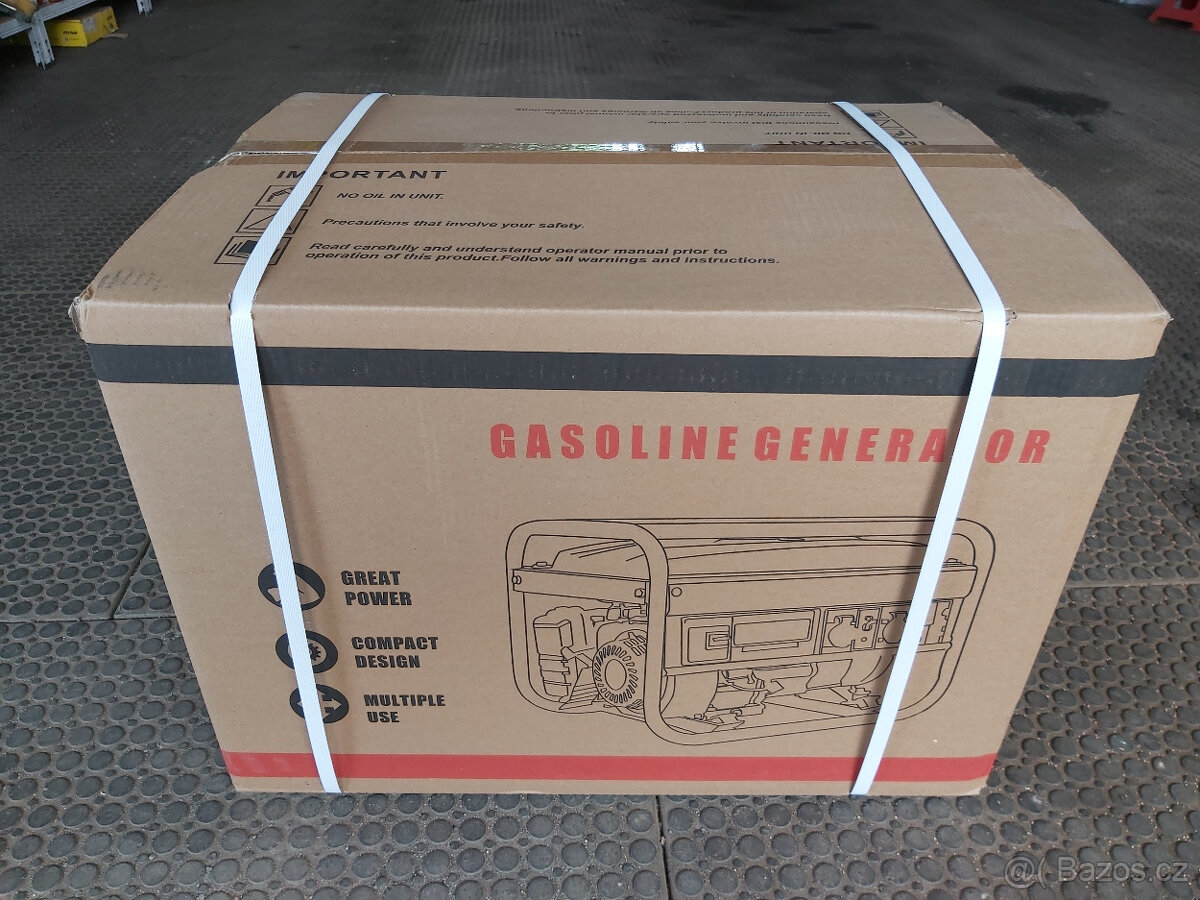 NOVÁ POZOR Elektrocentrála - generátor 3kw.... - 8