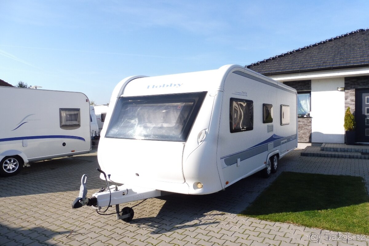 Hobby Mein Prestige 650 WFU Velká Koupelna + Stan. - 8
