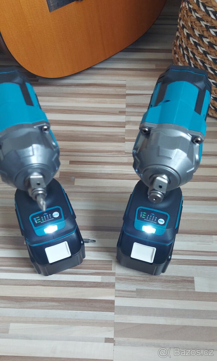 Rázový Aku utahovák-ONEVAN,Gisam, pro Aku Makita baterie 18V - 8