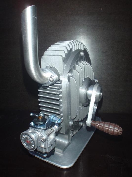 Velký výukový model Wankelova motoru (výška 25cm) - 8