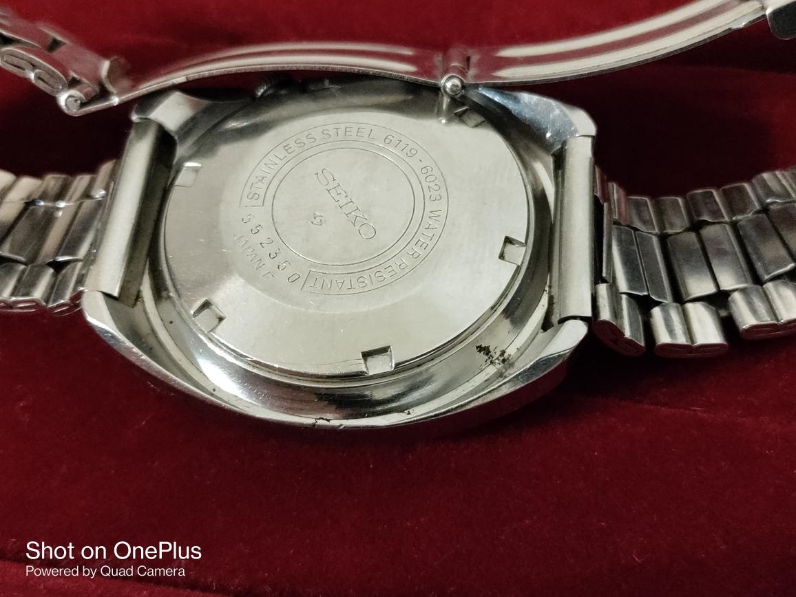 Automaty Seiko Japan cca 1975 vzácnější kurkumový ciferník - 8