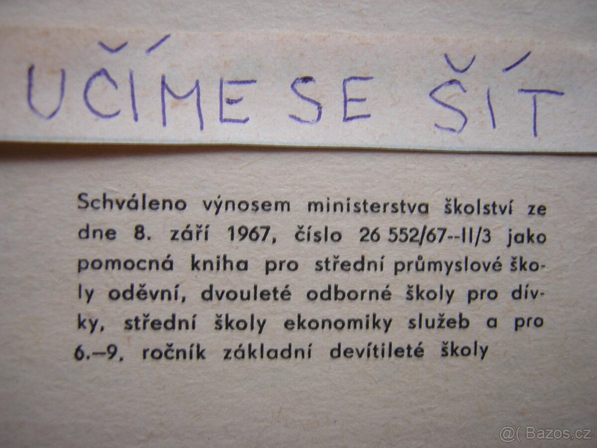 šijeme - učíme se šít - šití - 8