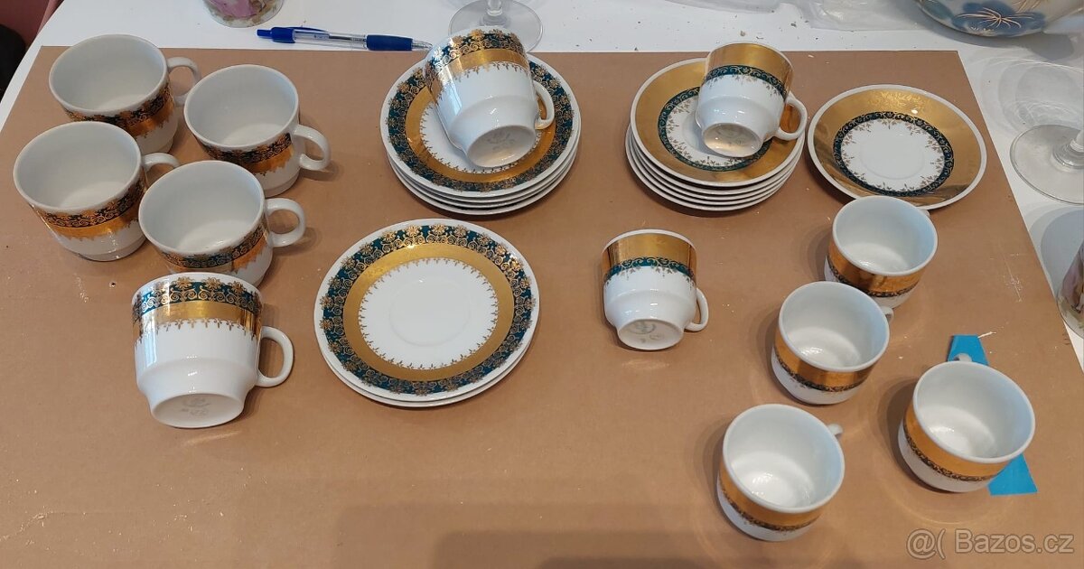 Porcelan, hrnky, talire - 8