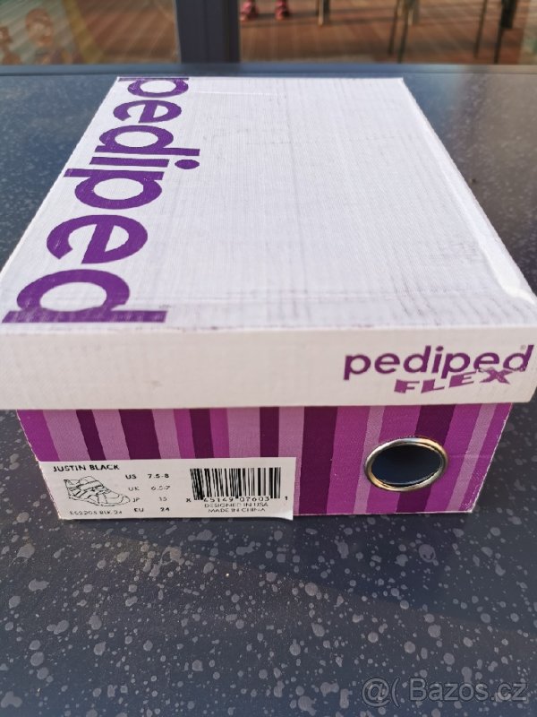 Dětské kožené boty PEDIPED, vel. 24, min.nošené - 8