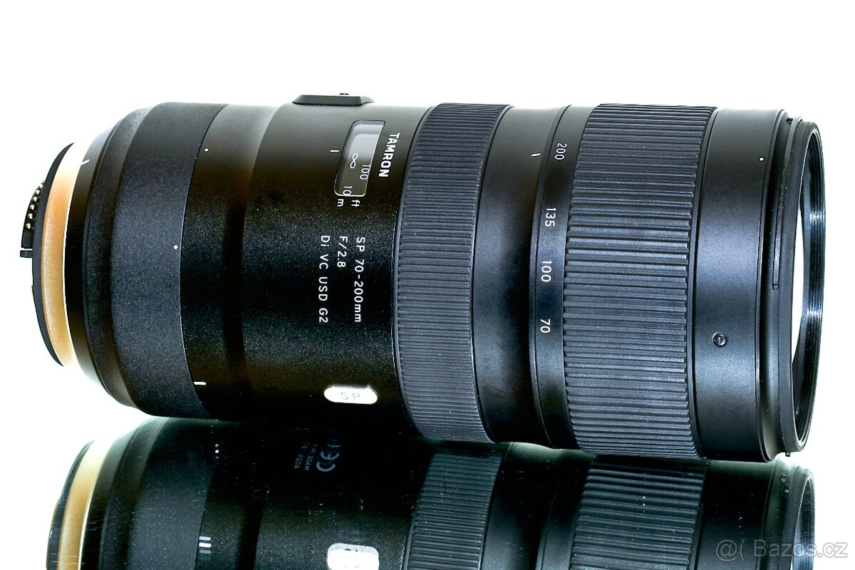 Nikon Tamron SP 70-200mm f/2,8 G2 + UV Kenko TOP STAV - 8