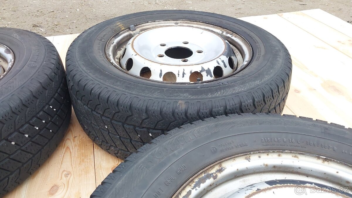 Sada 4x Kol Renault Master 215/65R16C - 8