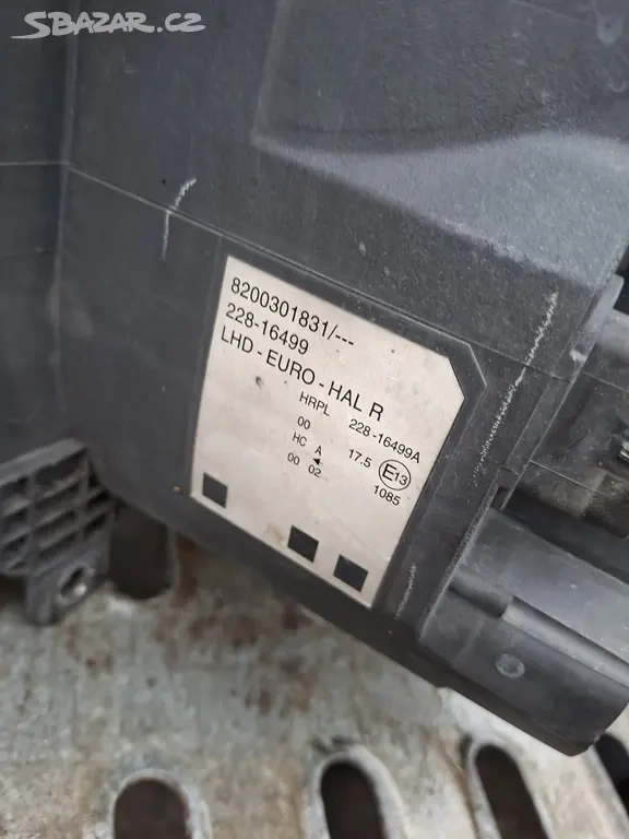 Přední halogen světla Renault Modus (2004) - 8