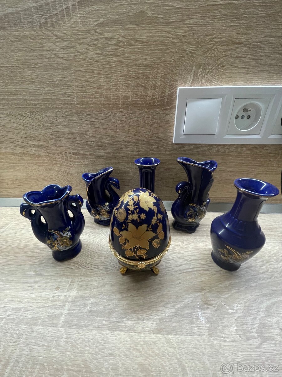 Modrý porcelán (kobalt ) - 8