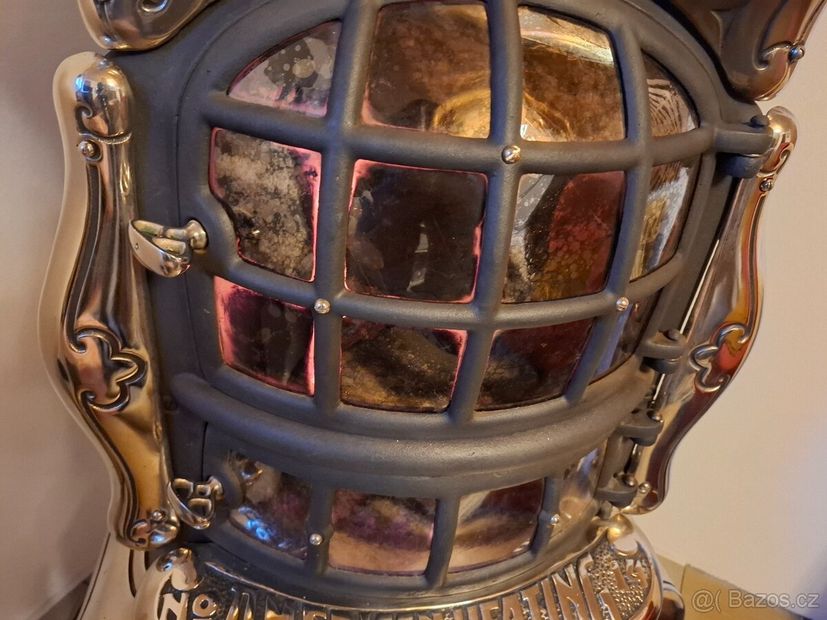 Americka kamna heating 14,litinova - 8