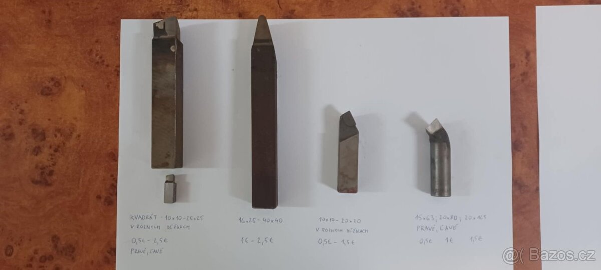 Predáme nože, kužele a frézy - 8