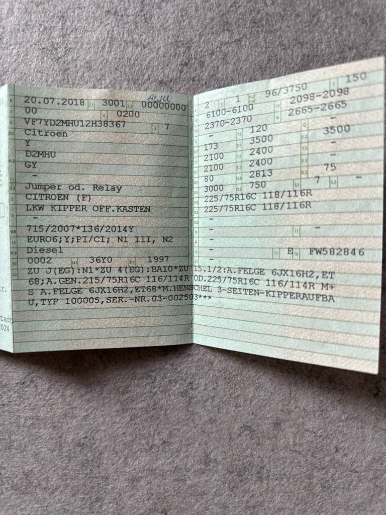 CITROEN JUMPER 2.0HDI DVOUKABINA 3 STRANNÁ SKLOPKA - 8