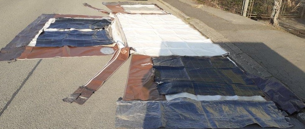 Stanová předsíň pro karavan cca 4,3m - 8