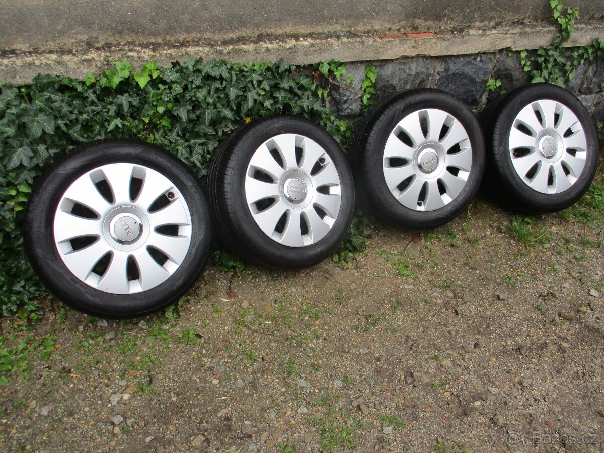 Alu kola 5x112 r16 Audi v Lužnice - 8