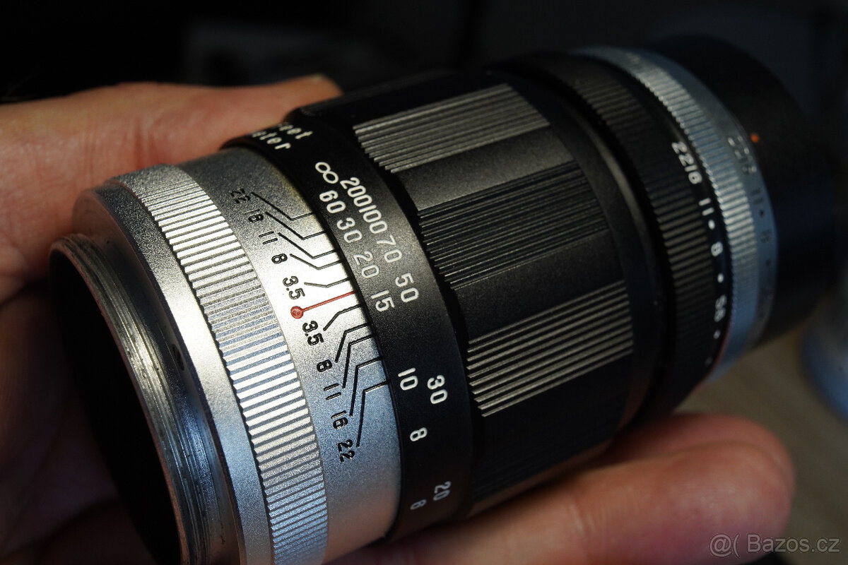 Asahi Takumar 135mm f/3.5 – starší verze s 8 lamelami, top - 8