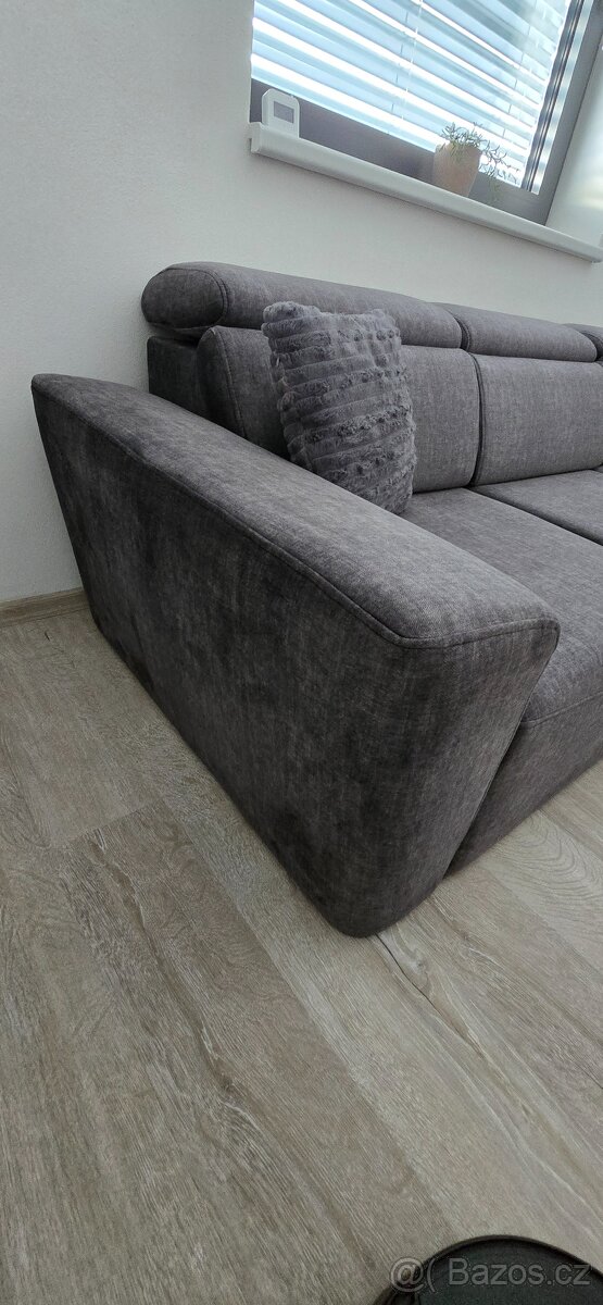 Sedací souprava šedá - 8