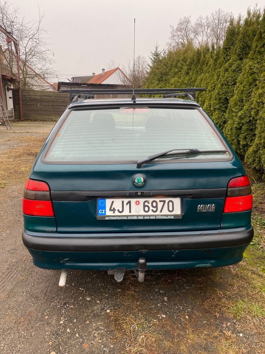 Škoda Felicia kombi LXI 1.3i 50kw rok 1999 STK 10/2026 - 8