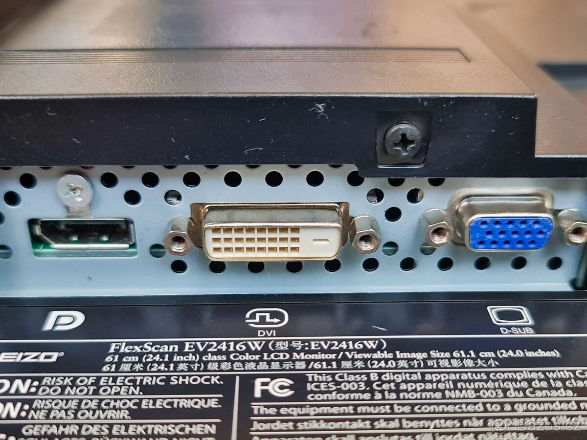 EIZO FlexScan EV2416W, 1920x1200, pivot, USB, repro - 8