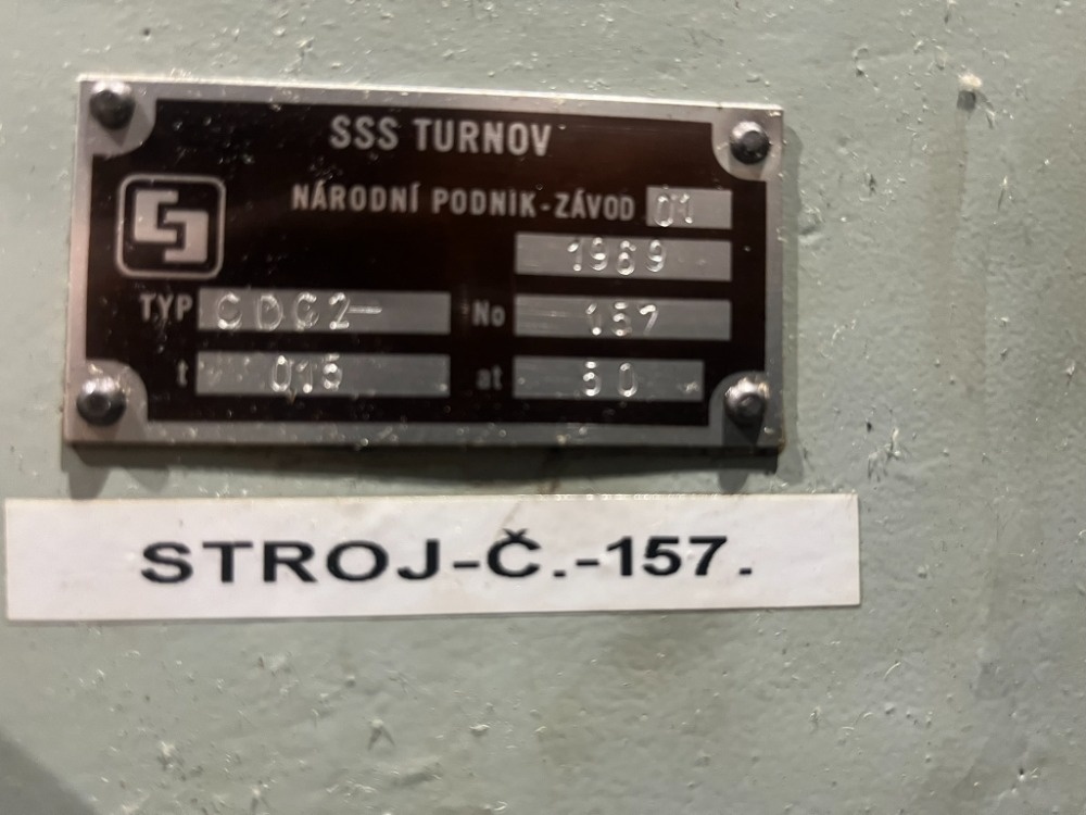 Hydraulický lis Sklostroj CDC 2-7 (20 kN) - 8