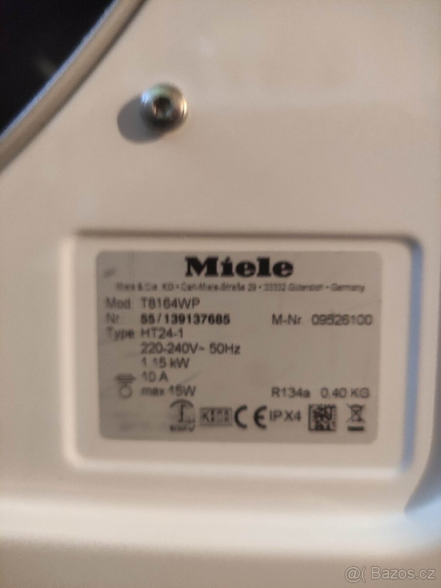 Vysoce kvalitní sušička Miele Softtronic T8164WP - 8