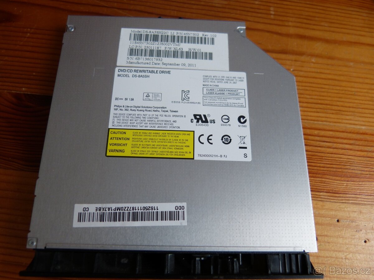 Paměť 4GB DDR3 RAM pro Notebook - 8