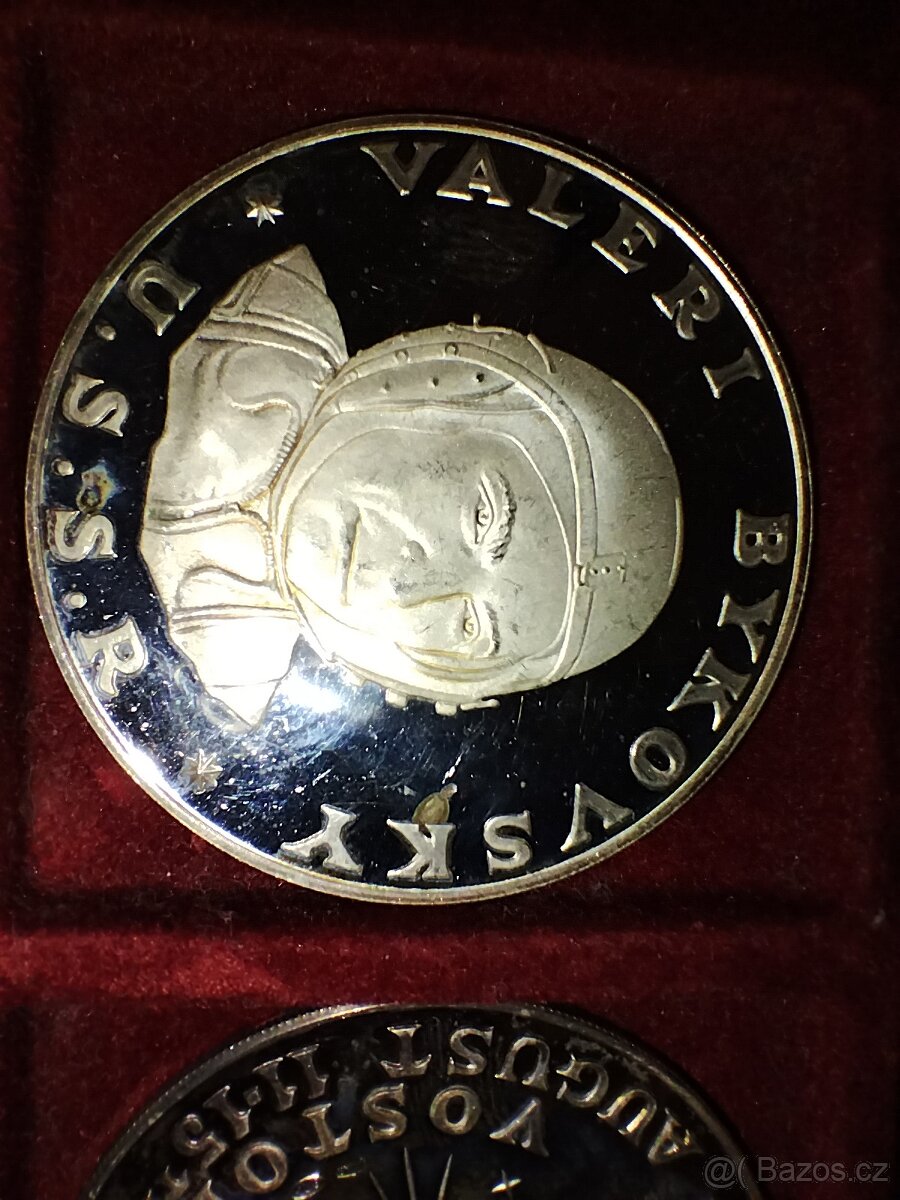 Stříbro 925/1000 kosmonauti - 8