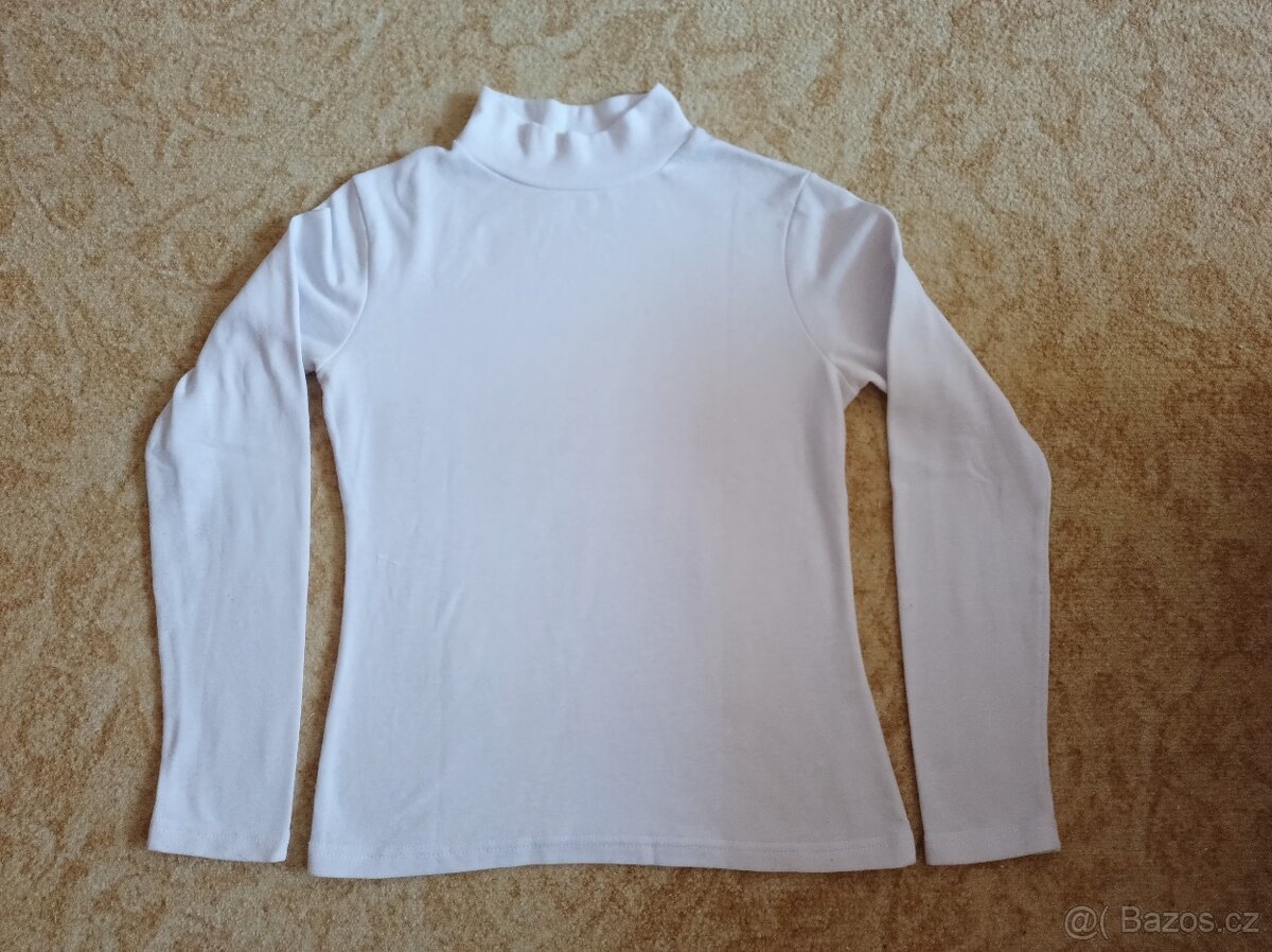 Prodám 12 dívčích triček a roláků vel.164 až 176 - 8