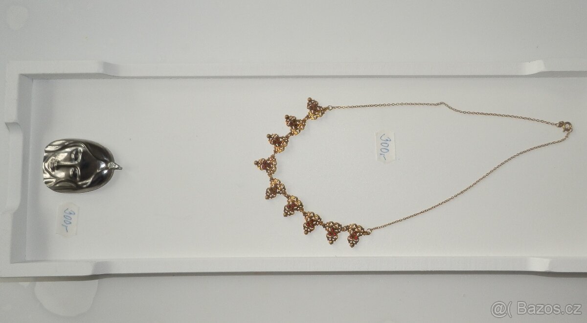 vintage bižuterie - korálky,náramky,náhrdelníky..... - 8