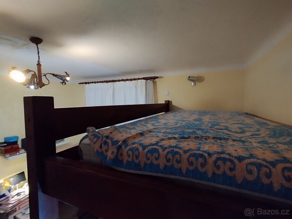 Patrová Bytelná Postel z MASIVU + Matrace HAFSLO IKEA ZDARMA - 8