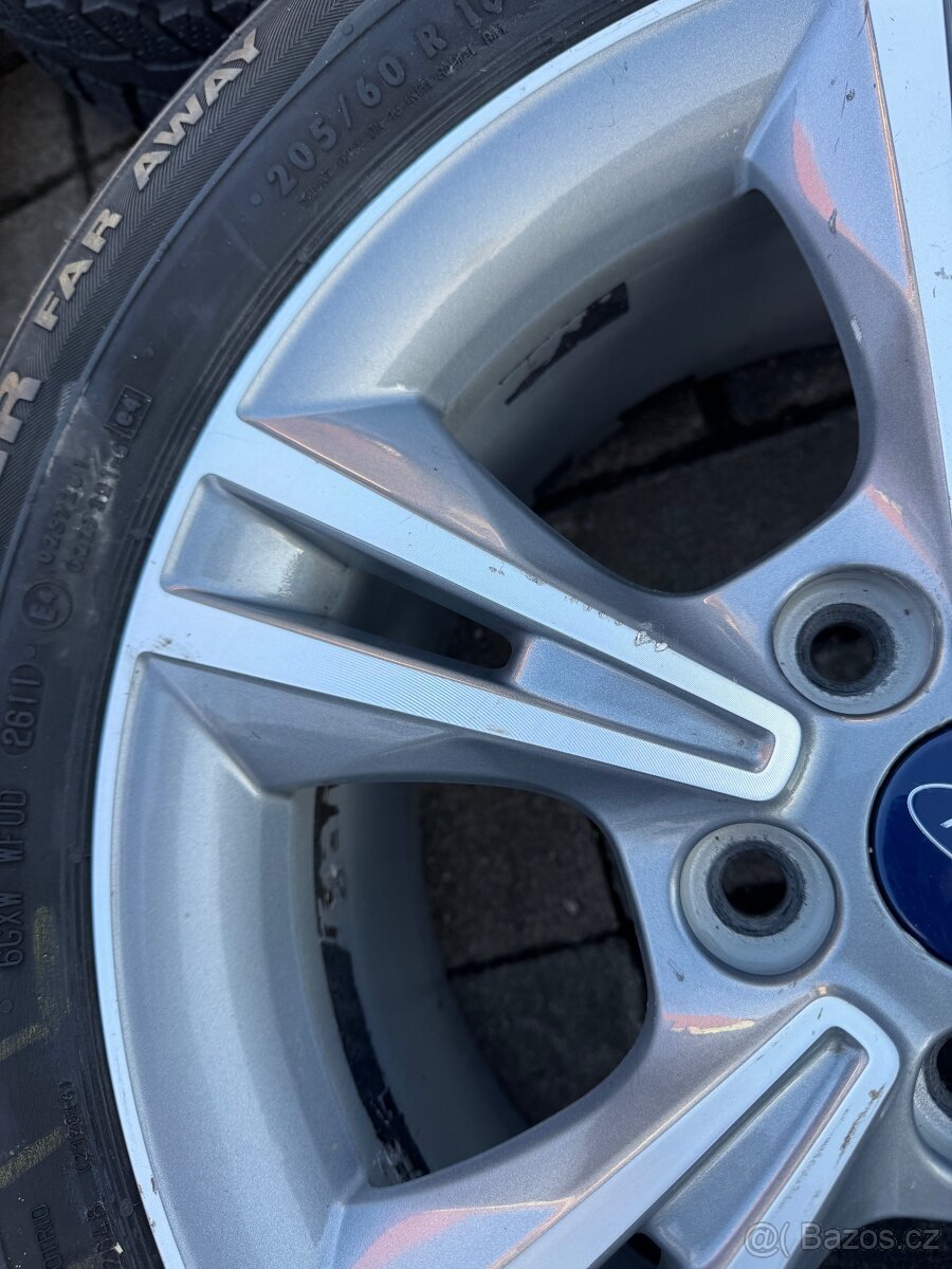 ORIGINÁL Alu Ford Mondeo, Galaxy, Focus - R16, 5x108, ZIMNÍ - 8