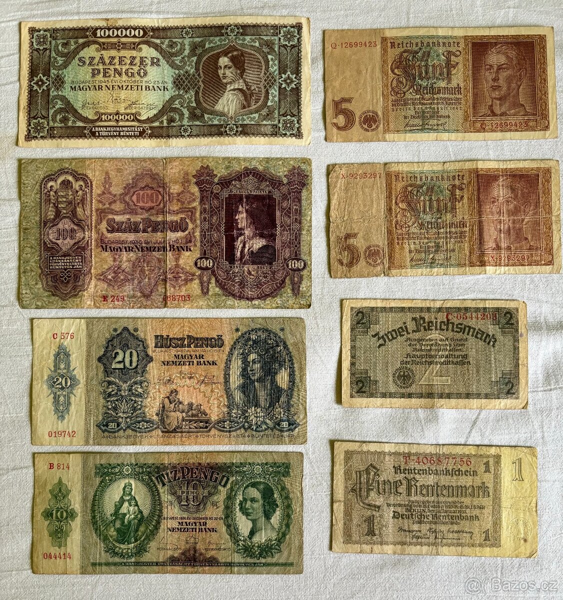 Starožitné bankovky - 8