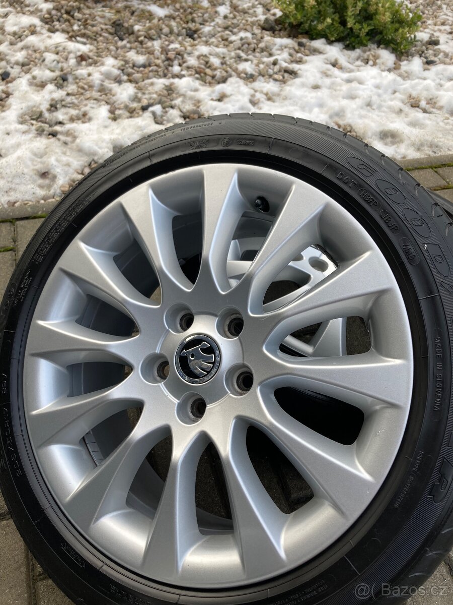 Alu kola 17” Laurel Škoda Superb - 8