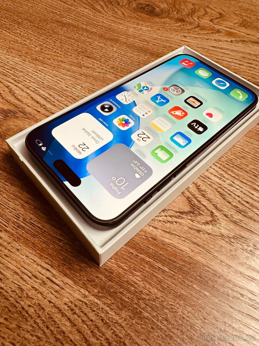 Apple iPhone 15 Pro Max 256 GB – Blue Titanium (modrý titan) - 8