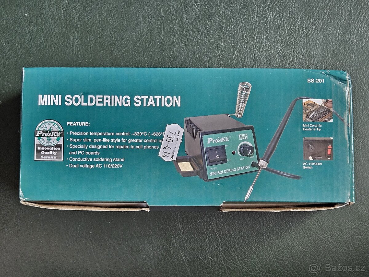 Mini pájecí stanice ProsKit SS-201 - 8